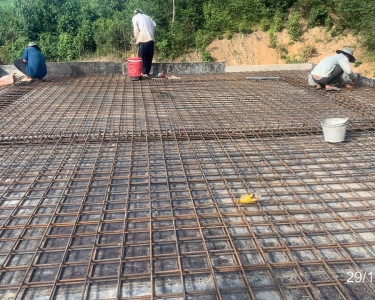 Công trình Chà Rang - Thi công kết cấu thép