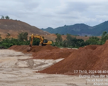 Công trình Chà Rang - Hình ảnh thi công