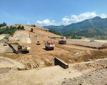 Công trình Sơn Trung - Hình ảnh thi công 3