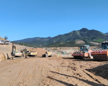 Công trình Sơn Trung - Hình ảnh thi công 1